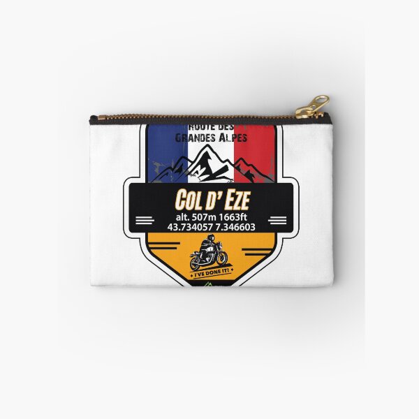 Item preview, Col d'Eze Motorcycle T-Shirt & Sticker - Route des Grandes Alpes - Ive Done It! designed and sold by OuterShellUK.