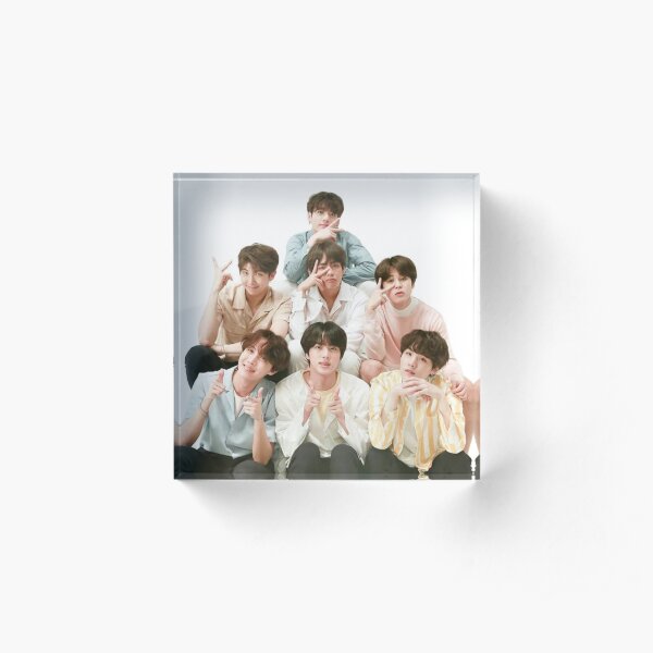 BTS OT7 Acrylic Block