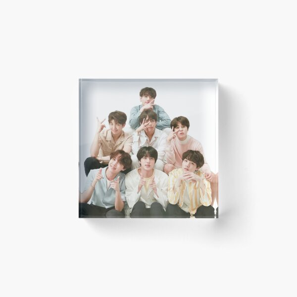BTS OT7 Acrylic Block