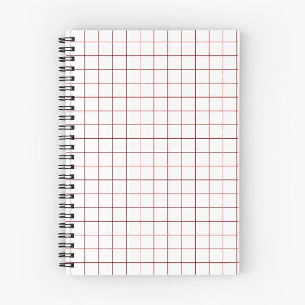 Item preview, Grid White Red designed and sold by Miss Striped.