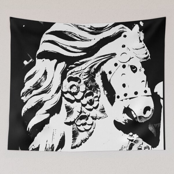 Item preview, Dreaming The Carousel Horse designed and sold by DonnaM.