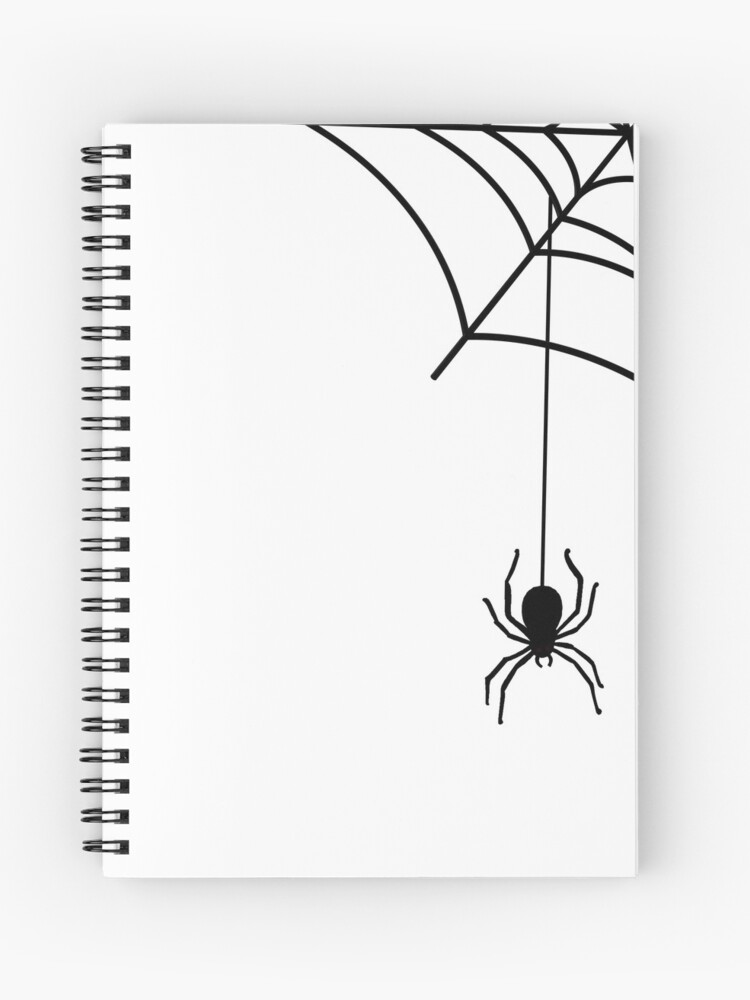 Cuaderno de espiral «Araña» de queensoft | Redbubble