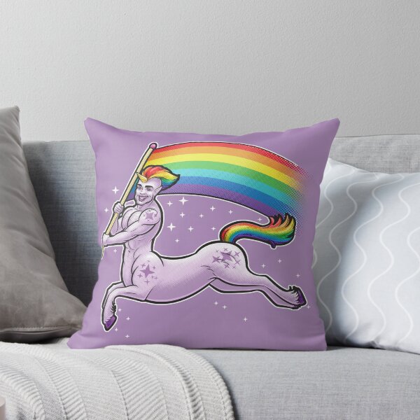 Item preview, Big Gay Pride Unicorn Centaur designed and sold by DerryProducts.