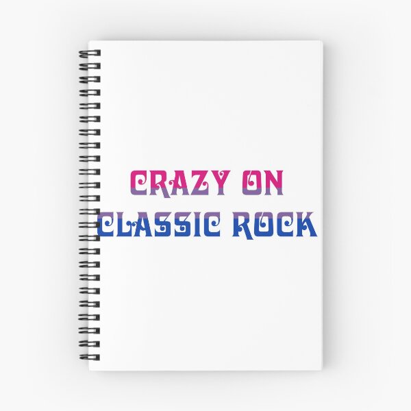 Item preview, Crazy On Classic Rock Bi Pride designed and sold by msangiemoon.