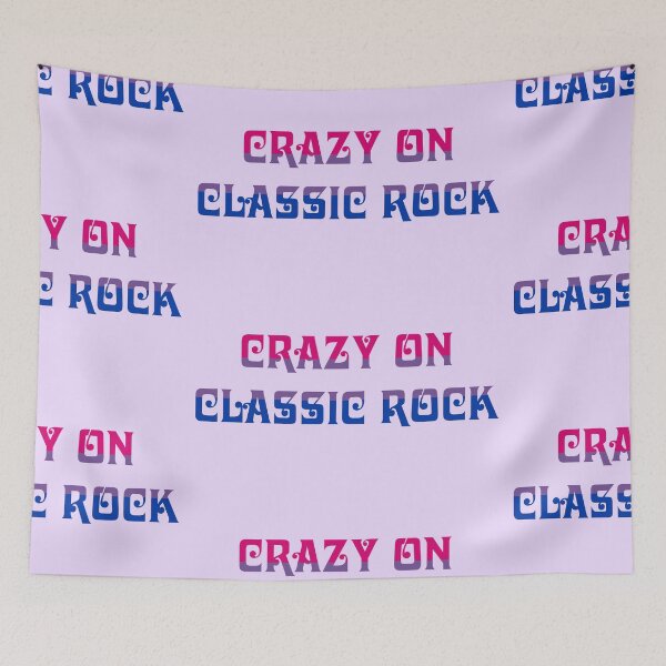 Item preview, Crazy On Classic Rock Bi Pride designed and sold by msangiemoon.