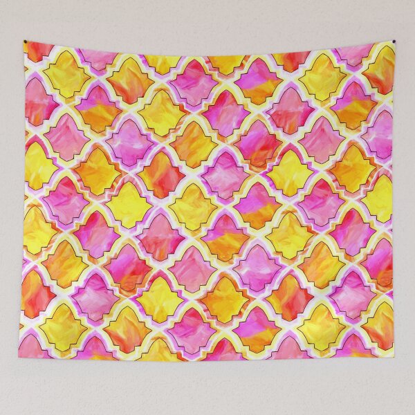 Item preview, Marrakesh Inspired Moroccan in Sunset Colors  designed and sold by TigaTiga.