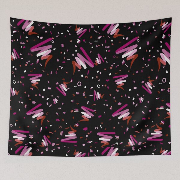 Item preview, Lesbian Pride Arcade Carpet designed and sold by robot-toes.