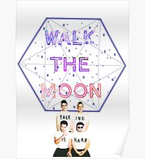 Moon Walking Is Hard Poster