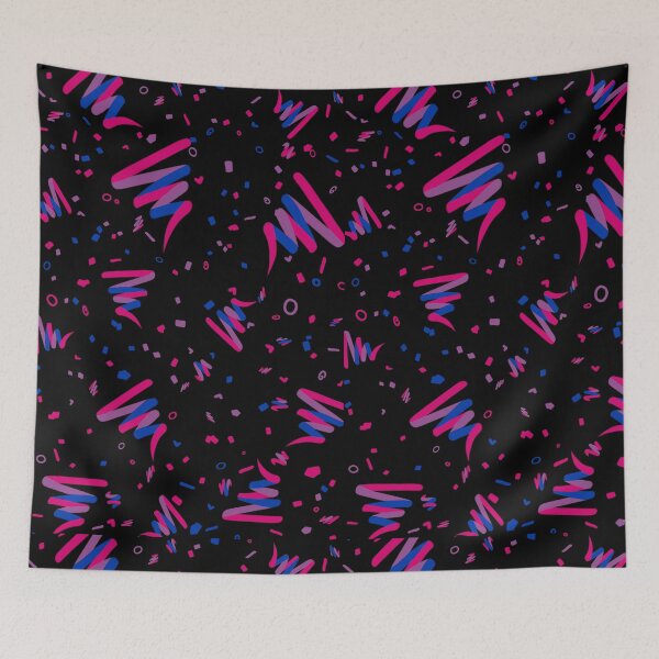 Item preview, Bi Pride Arcade Carpet designed and sold by robot-toes.