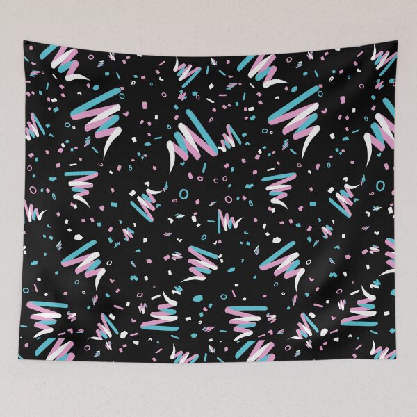 Item preview, Trans Pride Arcade Carpet designed and sold by robot-toes.