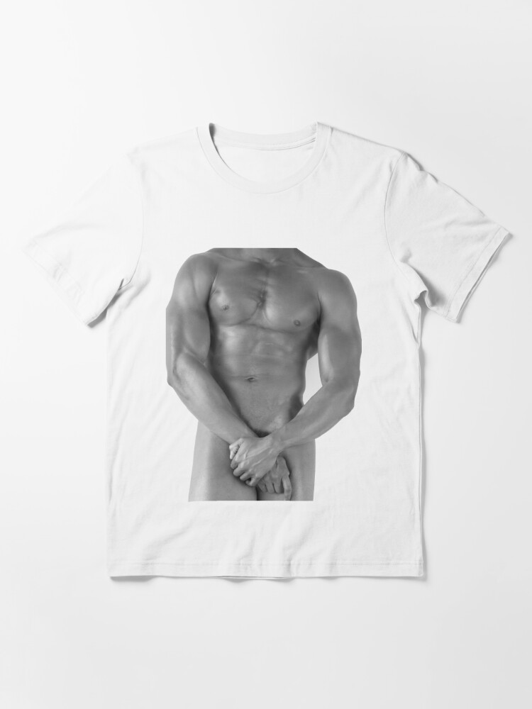 Body Shirt T Shirt For Sale By Dudeoir Redbubble Male Nude T Shirts Nude Men T Shirts