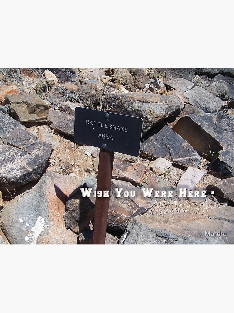 Thumbnail 2 of 2, Greeting Card, Wish You Were Here designed and sold by Mardra.