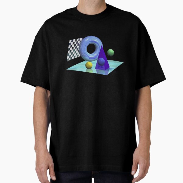 Item preview, 1990s Geometric Vaporwave Computer Graphics designed and sold by tdlacct.