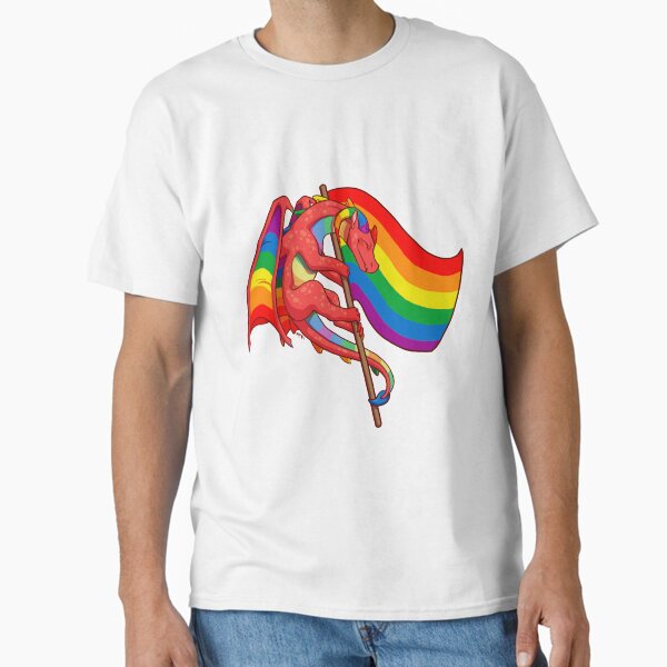 Artikel-Vorschau von Gay-Pride-Flaggen-Drache (3. Ausgabe), designt und verkauft von Art of Keymintt.