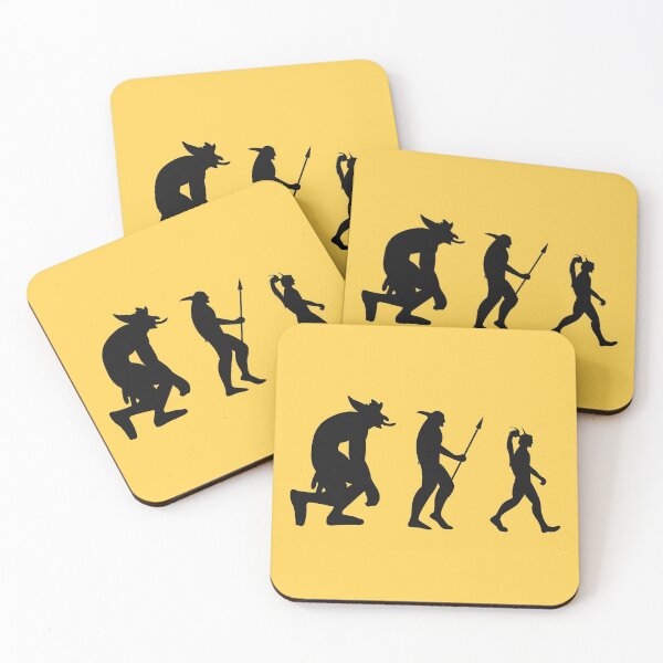 Item preview, Evolution of Elves (yellow) designed and sold by animinimal.