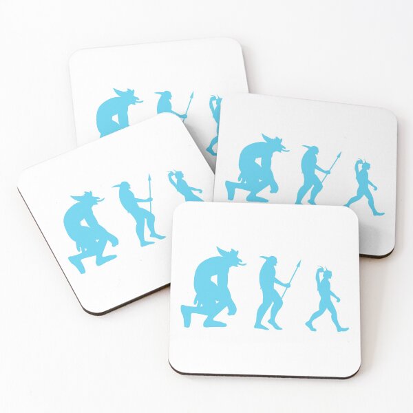 Item preview, Blue Evolution of Elves (white) designed and sold by animinimal.