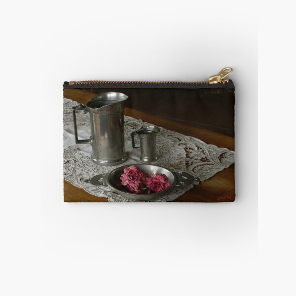 Item preview, Pewter and faded roses designed and sold by Gilberte.