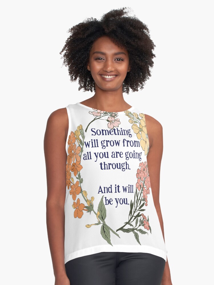 Vista previa del artículo con la obra «Blusa sin mangas», diseñado y vendido por fabfeminist.