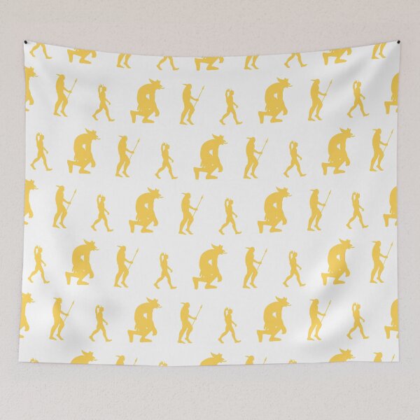 Item preview, Yellow Evolution of Elves (white) designed and sold by animinimal.