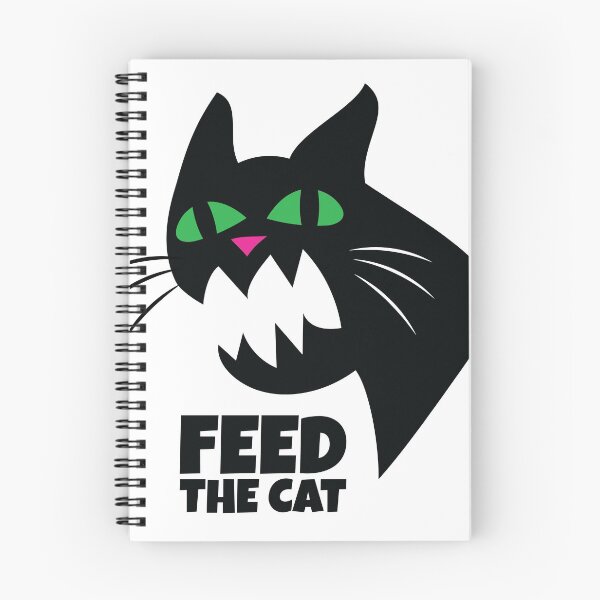 Item preview, Hungry Cat Monster designed and sold by AntiqueImages.