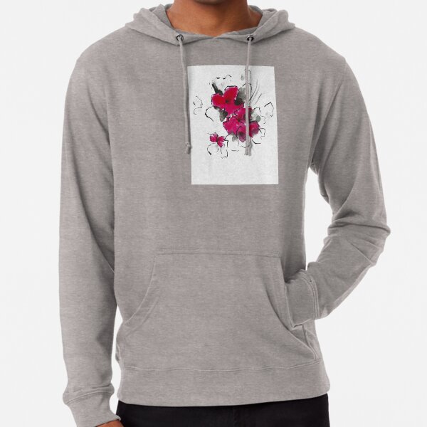 japanese flower hoodie