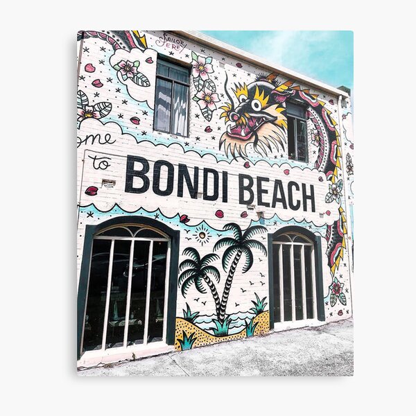 Bondi Beach in Sydney, Australia Metal Print