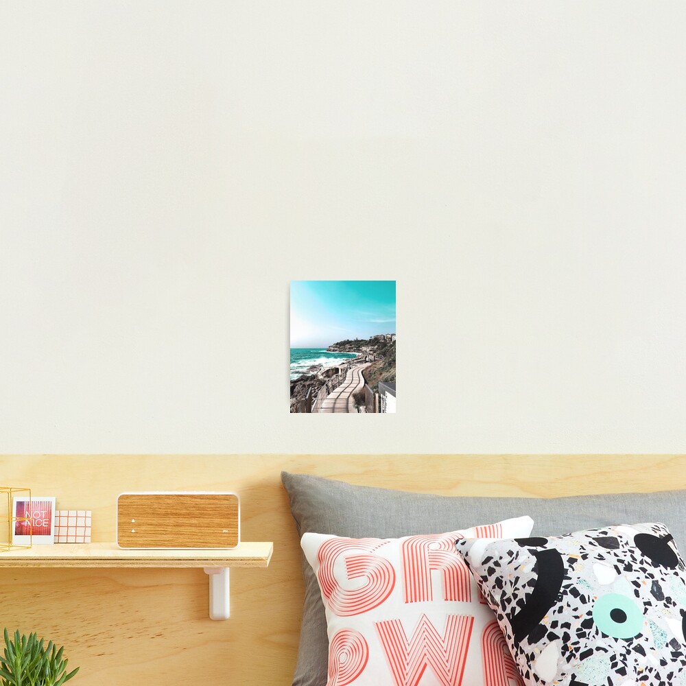 Coogee Beach to Bondi Beach in Sydney Australia Photographic Print