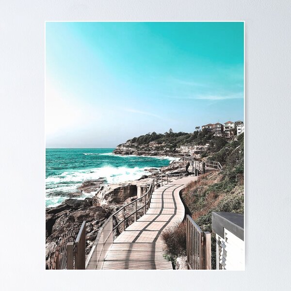 Item preview, Coogee Beach to Bondi Beach in Sydney Australia designed and sold by Claireandrewss.