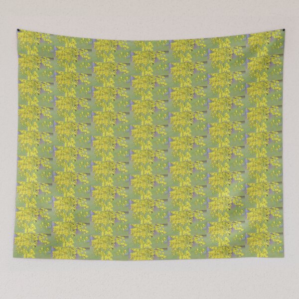 Item preview, Golden Yellow Blossoms (Cassia Fistula Tree) designed and sold by Kerryn Madsen-Pietsch.