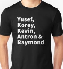 Yusef, Korey, Kevin, Antron & Raymond Slim Fit T-Shirt