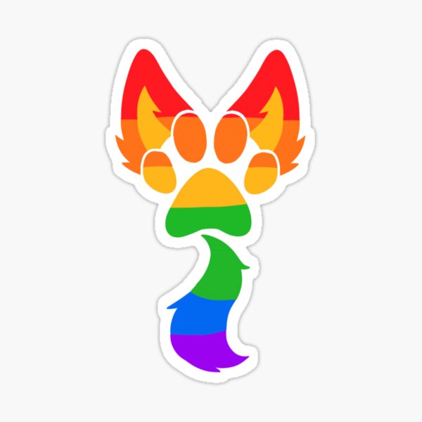 Item preview, Gay Furry Pride Design designed and sold by Danny Lee’s Tees.