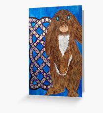 Keltischer Hase Grußkarte