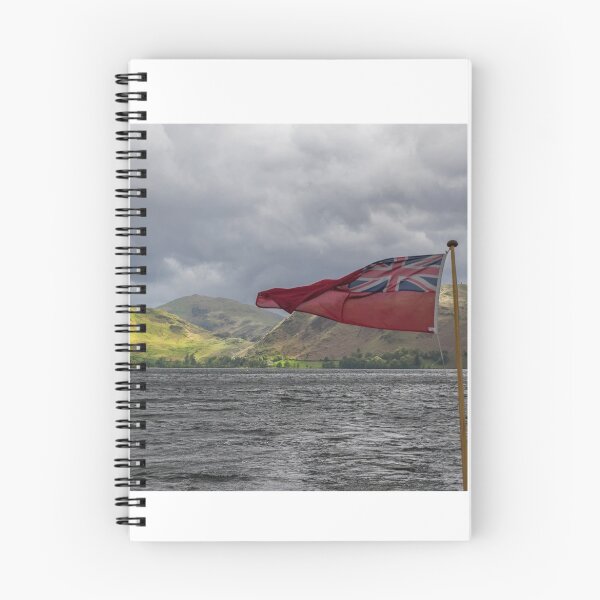 Item preview, Red ensign on Ullswater designed and sold by Judi Lion.