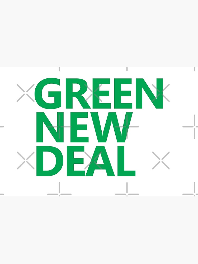 Green New Deal - Green Text by willpate