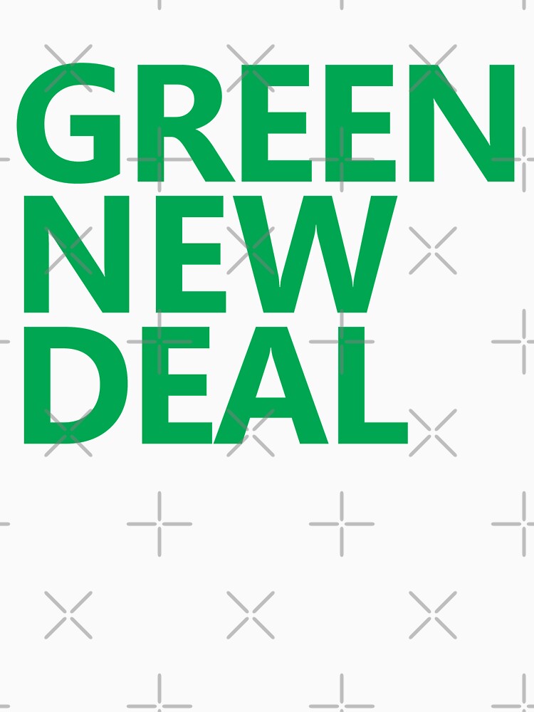 Green New Deal - Green Text by willpate