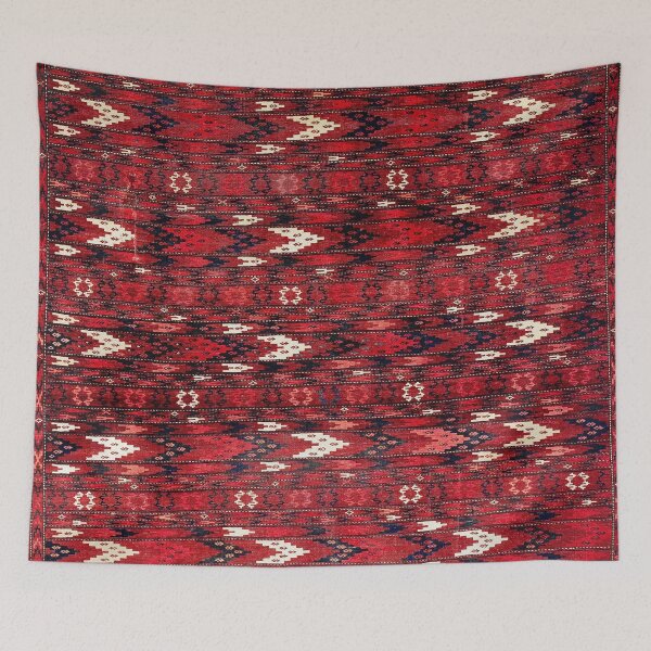 Item preview, Eagle Group 1 17th Century Turkmen Carpet Print designed and sold by Vicky Brago-Mitchell®.