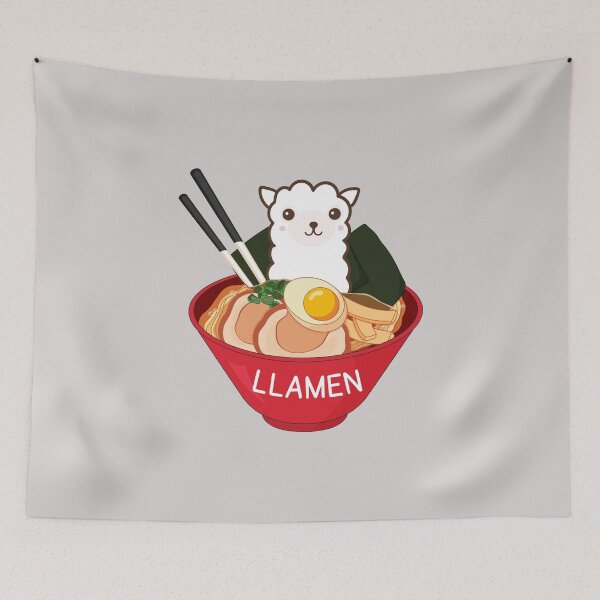 Item preview, Get Yourself Some Llamen designed and sold by 4wordsmovement.