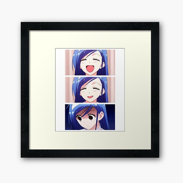 Anime From Victory Smile to Defeat Blank Eyes Meme | Greeting Card