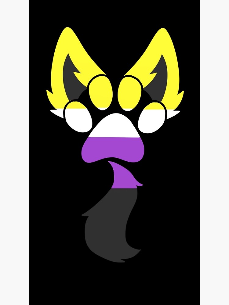 "Non-Binary Furry Pride Design " Poster by Deathlycutie16 | Redbubble