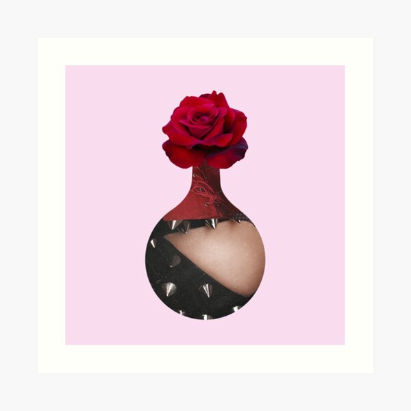 Posthuman Alchemy: Love Rose Art Print