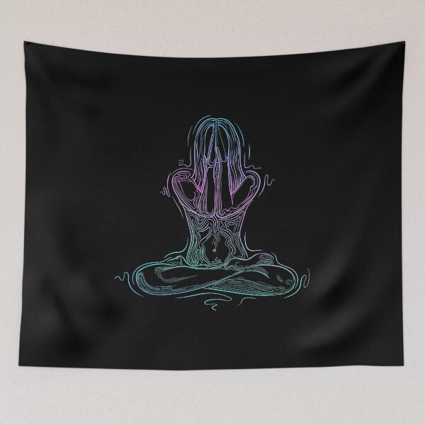 Item preview, Lotus Yoga Girl designed and sold by Benhendriks.