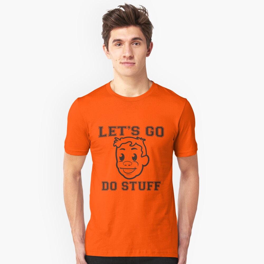 Let's Go Do Stuff - Go Repairs Slim Fit T-Shirt