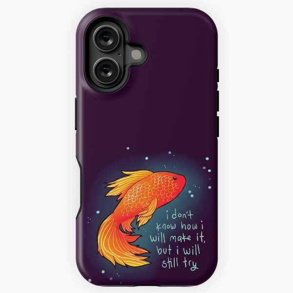 Item preview, "I will still try" Goldfish designed and sold by thelatestkate.
