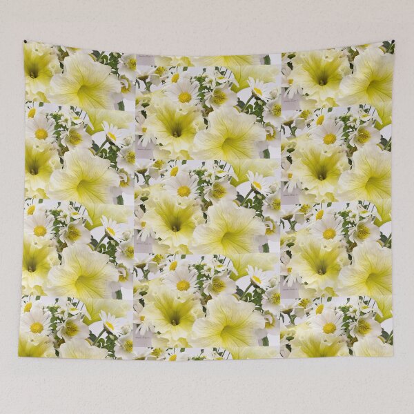 Item preview, Yellow Petunias And Daisies  designed and sold by Sandra Foster.