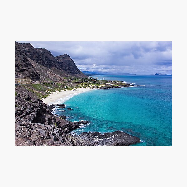 Photograph Makapuu Lookout in Oahu Photographic Print