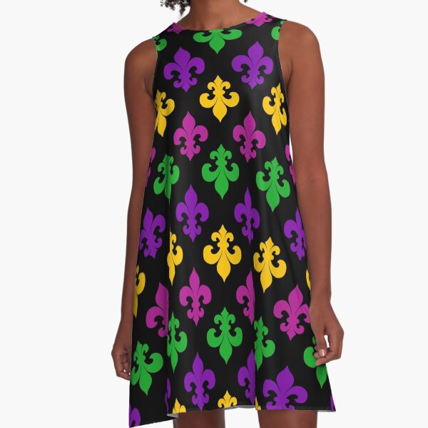 Item preview, Mardi Gras Pattern designed and sold by muskitt.