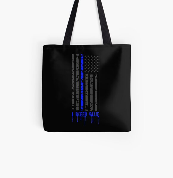 thin blue line duffle bag