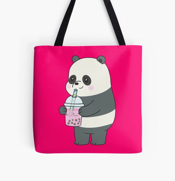 We bare bears Panda bear Tote Bag for Sale by kidcartoon