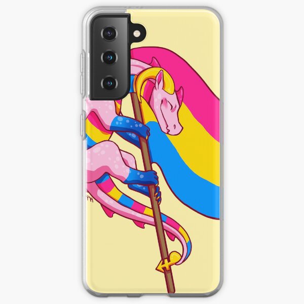 Pansexual Pride Flag Dragon (3rd Edition) Samsung Galaxy Soft Case