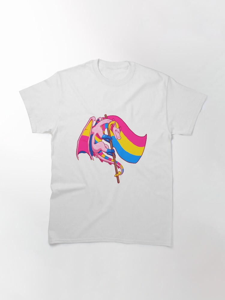 Pansexual Pride Flag Dragon 3rd Edition T Shirt By Kmp0511 Redbubble